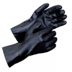 PVC Coated Chemical Gloves-14" (Dozen)
